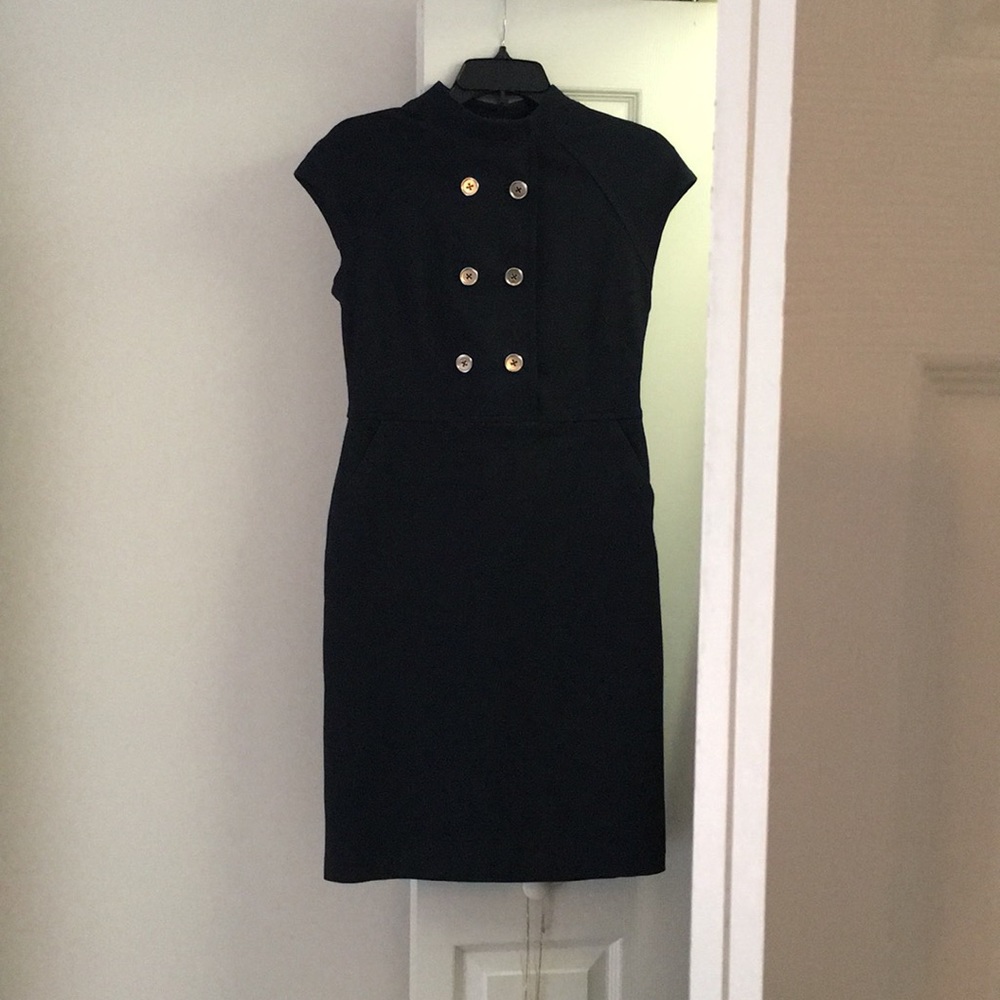 Navy Banana Republic Dress
